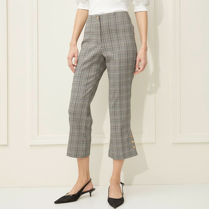 BASEMENT - Pantalón Boot Cut Casual Mujer Basement