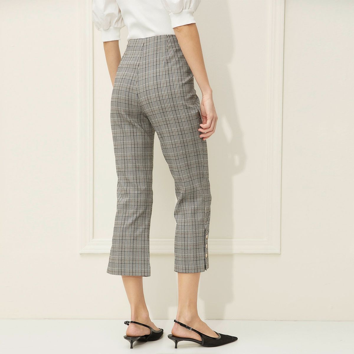 BASEMENT - Pantalón Boot Cut Casual Mujer Basement