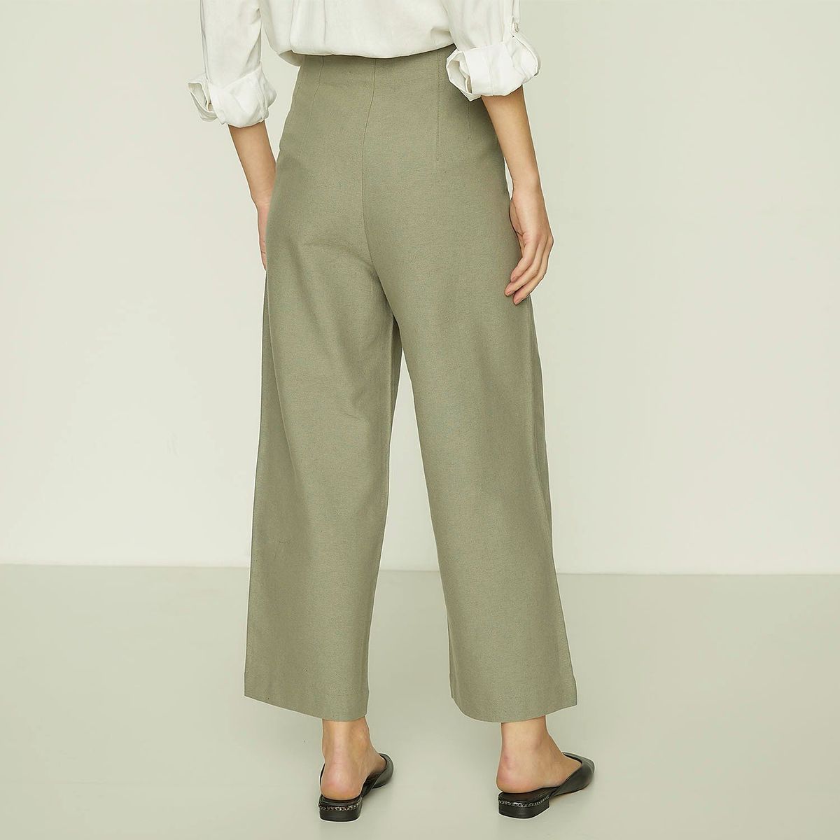 APOLOGY - Pantalón Culotte Algodón Mujer Apology