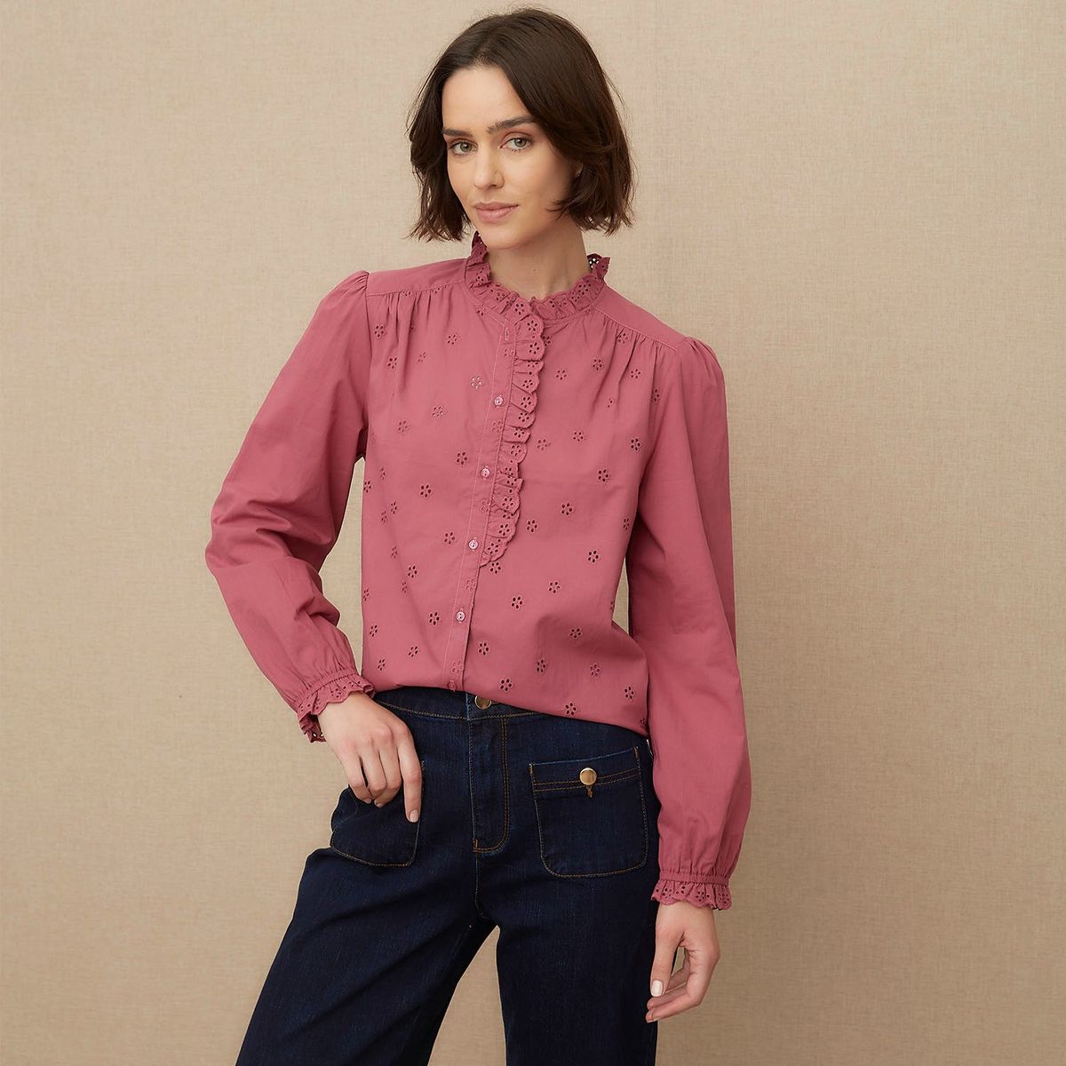 UNIVERSITY CLUB - Blusa Manga Larga Casual Mujer University Club