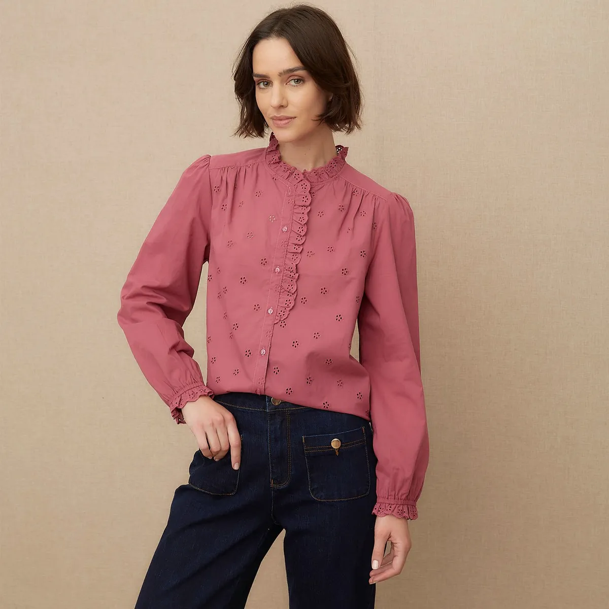 UNIVERSITY CLUB - Blusa Manga Larga Casual Mujer University Club