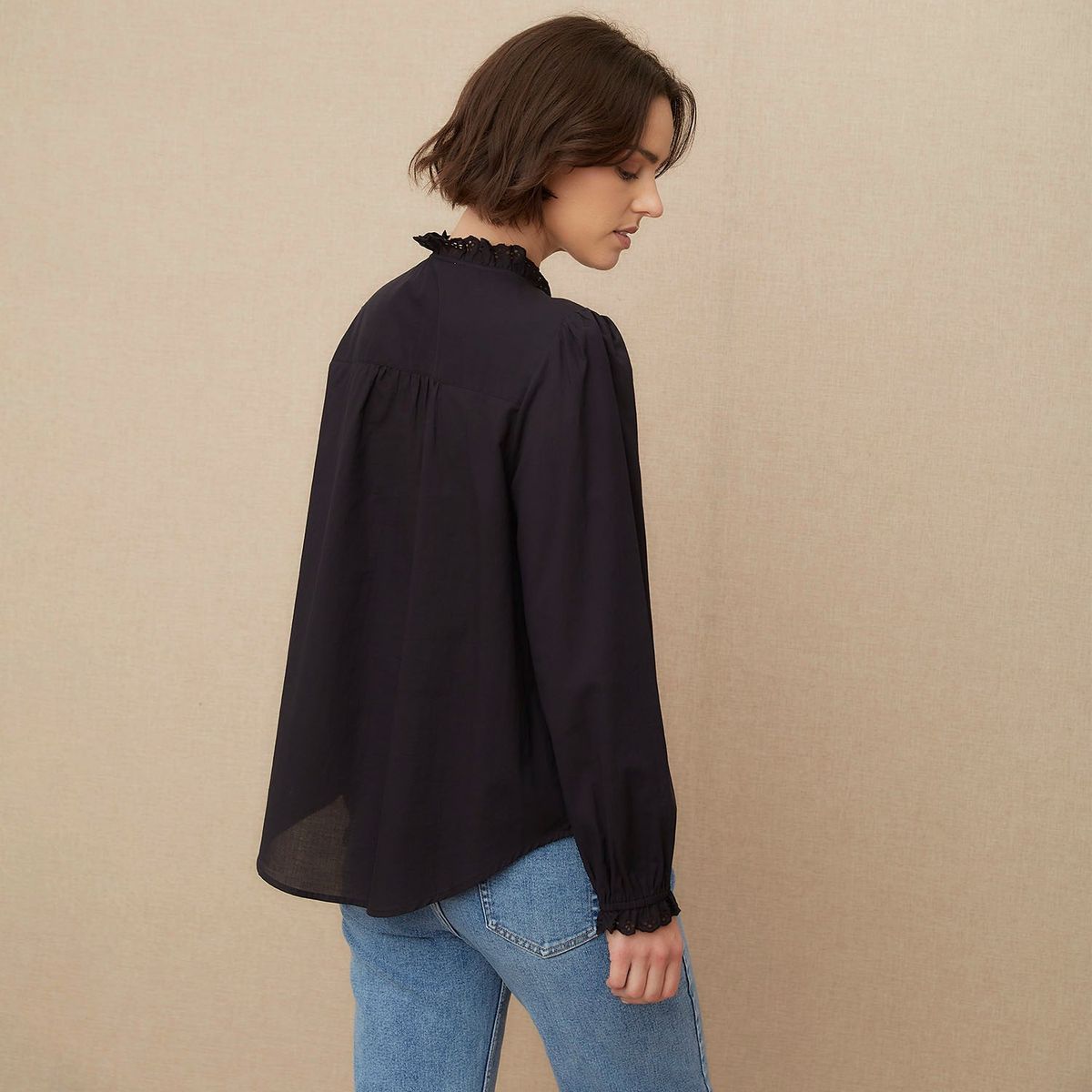 UNIVERSITY CLUB - Blusa Manga Larga Casual Mujer University Club