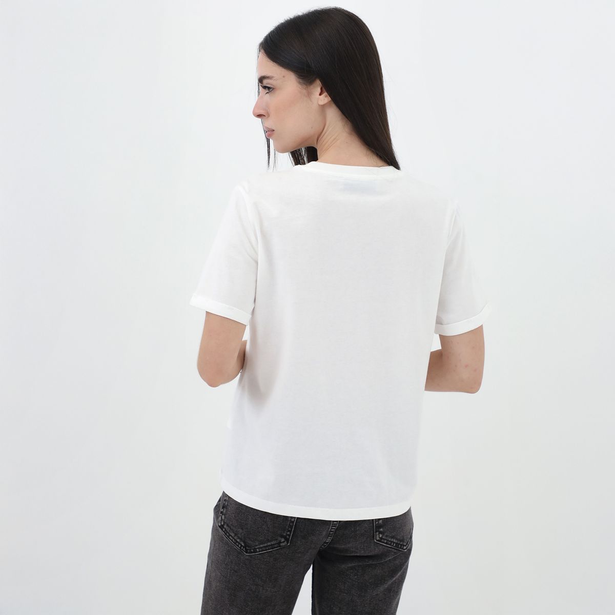 BASEMENT - Polo Manga Corta 100% Algodón Mujer Basement