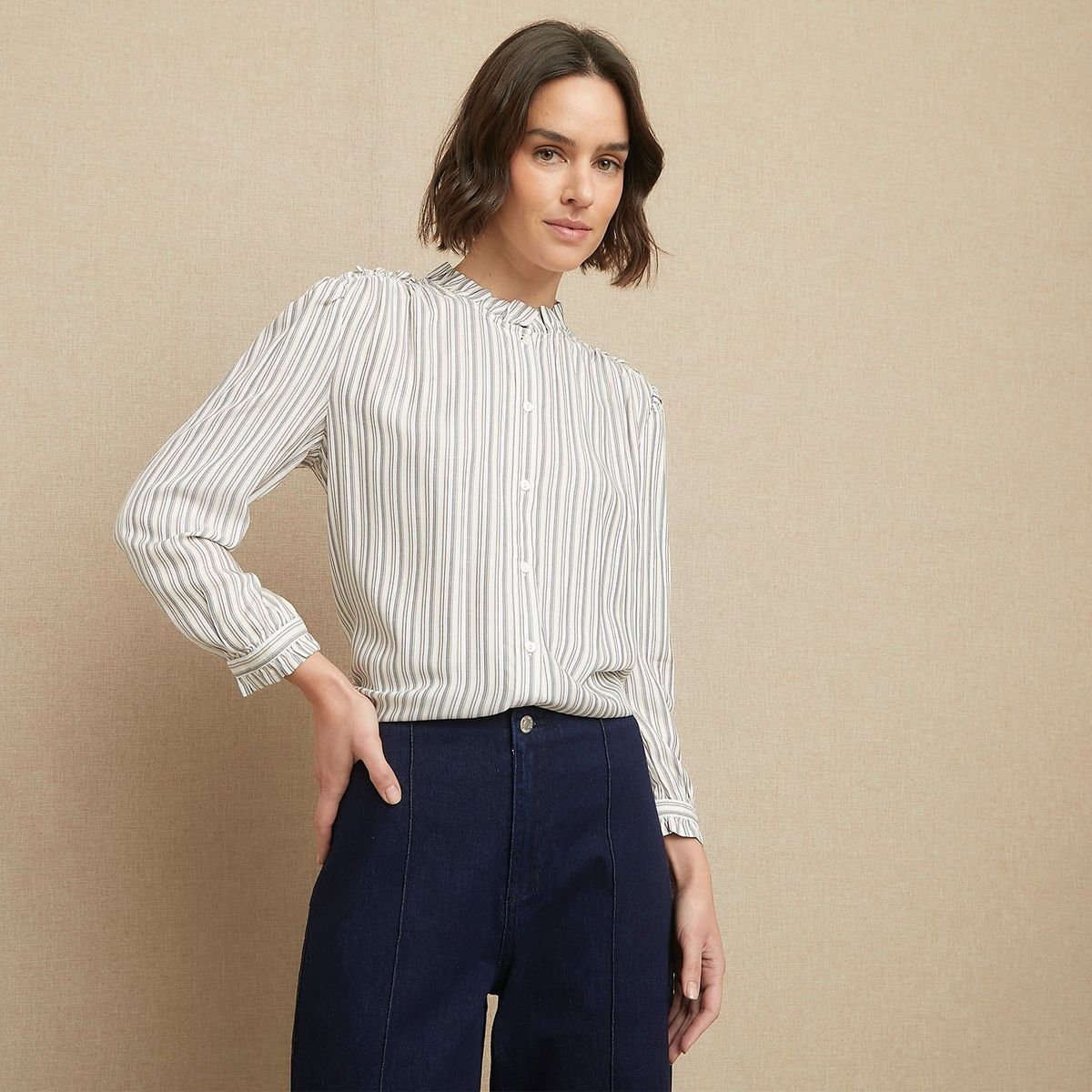 UNIVERSITY CLUB - Blusa Manga Larga Casual Mujer University Club