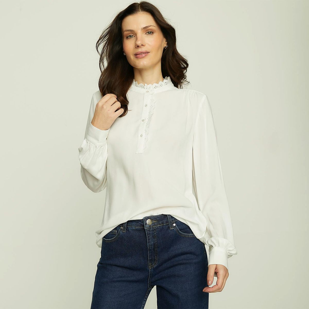APOLOGY - Blusa Manga Larga Casual Mujer Apology