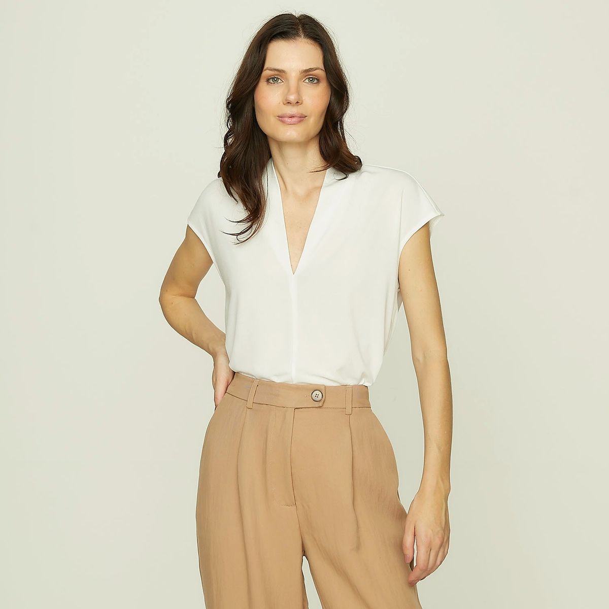 APOLOGY - Blusa Manga Corta Casual Mujer Apology