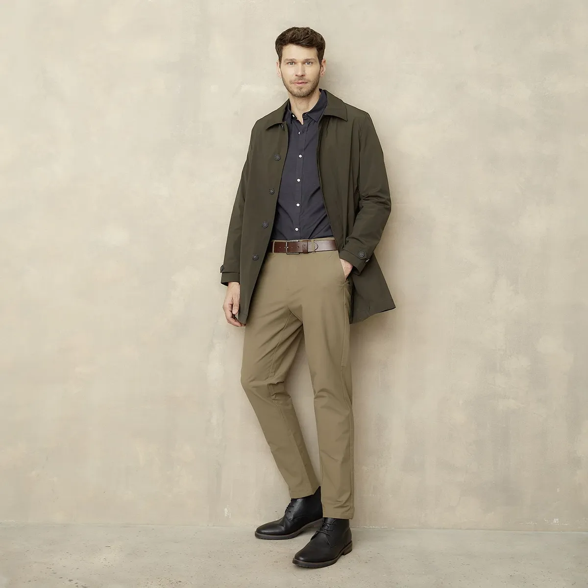 WOLF&HANK - Pantalón Regular Fit Hombre Wolf&Hank