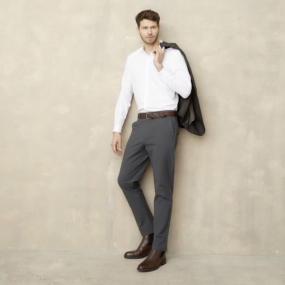 WOLF&HANK - Pantalón Regular Fit Hombre Wolf&Hank