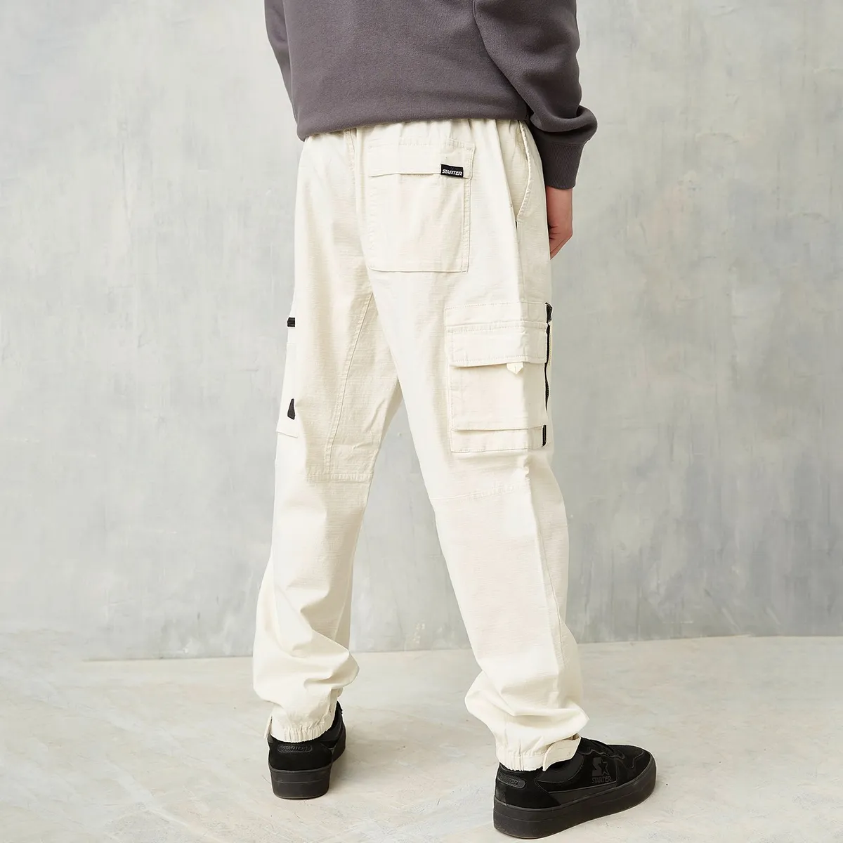 STARTER - Pantalón Cargo Jogger Casual Hombre Starter