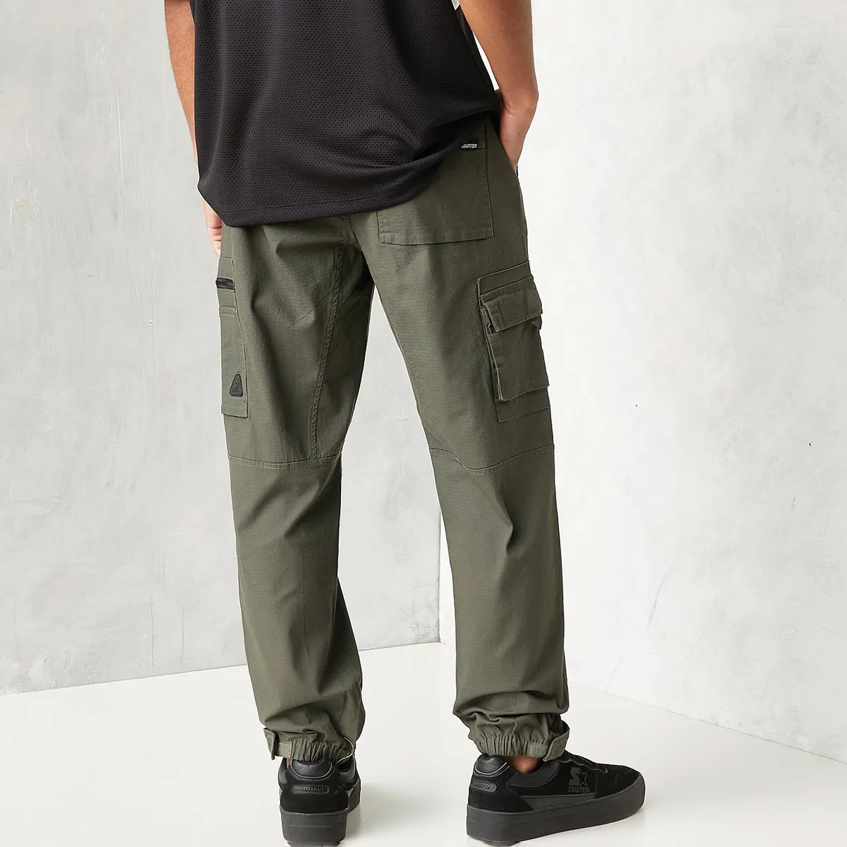 STARTER - Pantalón Cargo Jogger Casual Hombre Starter
