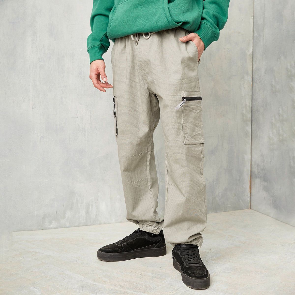 STARTER - Pantalón Cargo Jogger Casual Hombre Starter