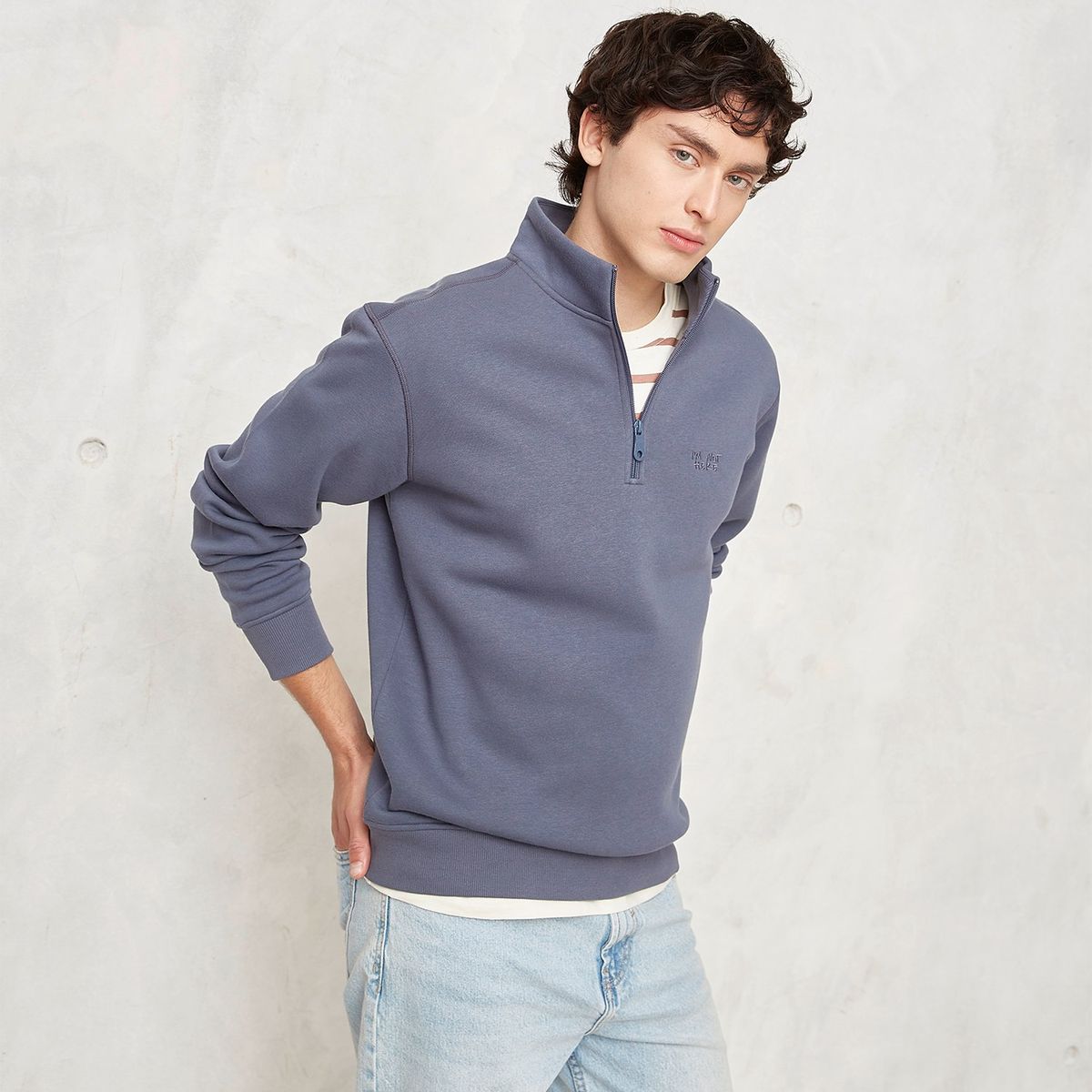 BEARCLIFF - Polera Algodón Juvenil Regular Hombre Bearcliff