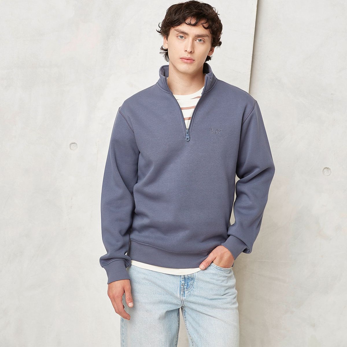 BEARCLIFF - Polera Algodón Juvenil Regular Hombre Bearcliff