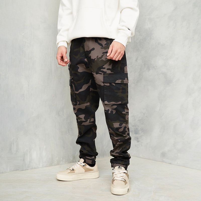 STARTER - Pantalón Cargo Jogger Casual Hombre Starter