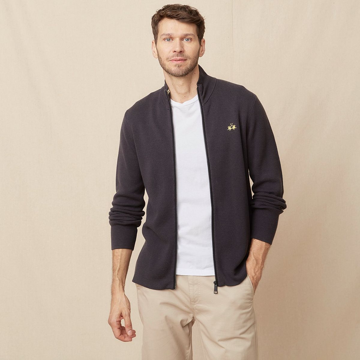 LA MARTINA - Chompa Algodón Sport Hombre La Martina