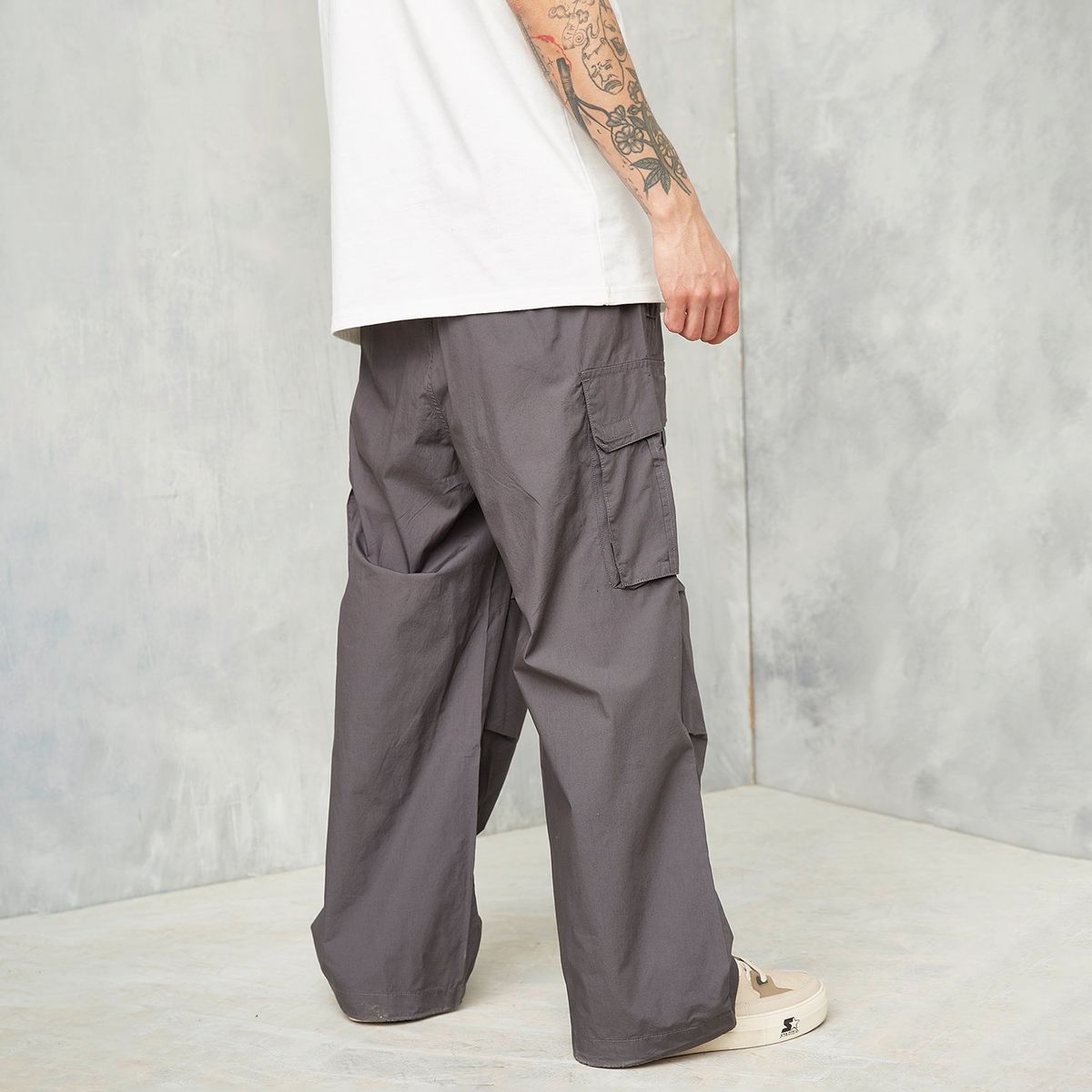 STARTER - Pantalón 100% Algodón Baggy Hombre Starter