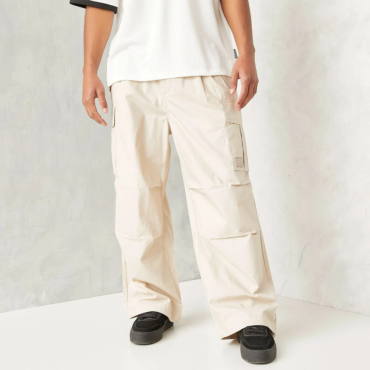 STARTER - Pantalón 100% Algodón Baggy Hombre Starter