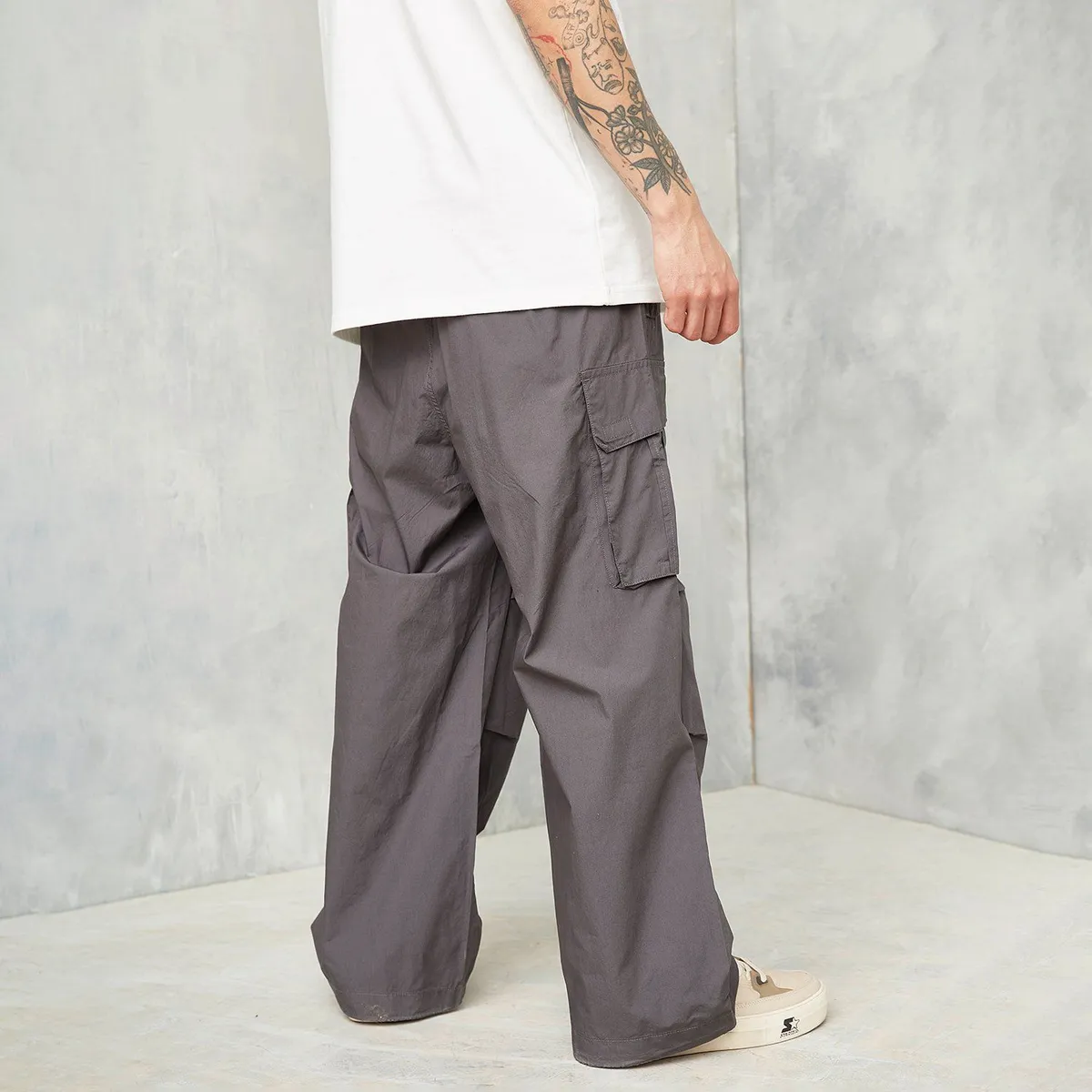 STARTER - Pantalón 100% Algodón Baggy Hombre Starter