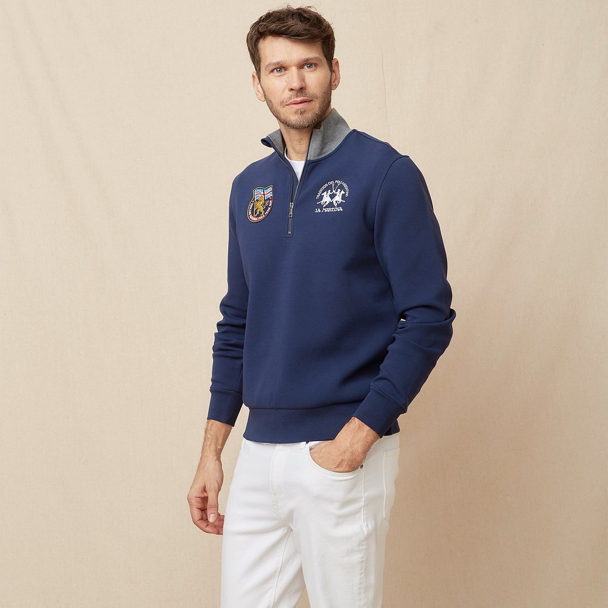 LA MARTINA - Polera Algodón Hombre Casual La Martina