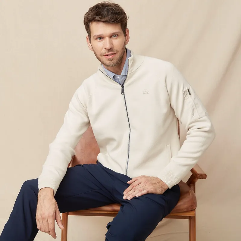 LA MARTINA - Chompa Algodón Casual Hombre La Martina