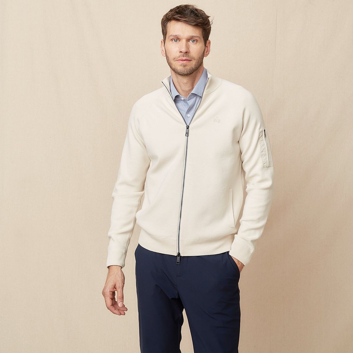 LA MARTINA - Chompa Algodón Casual Hombre La Martina