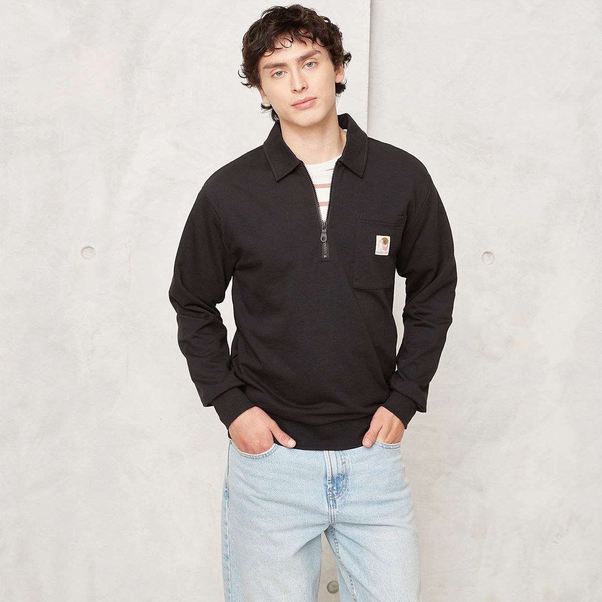 BEARCLIFF - Polera Algodón Casual Hombre Bearcliff