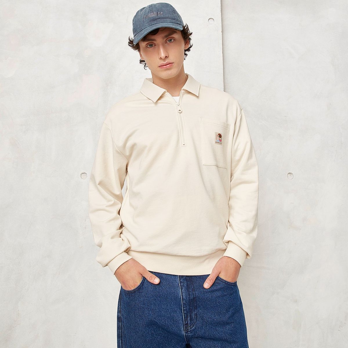 BEARCLIFF - Polera Algodón Casual Hombre Bearcliff