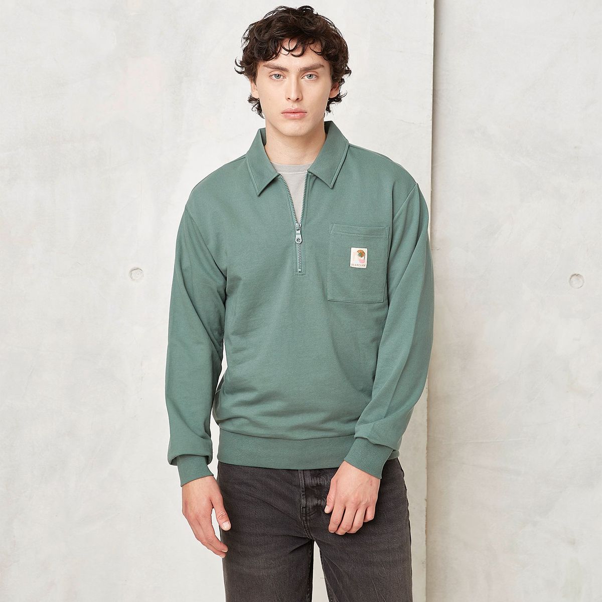 BEARCLIFF - Polera Algodón Casual Hombre Bearcliff