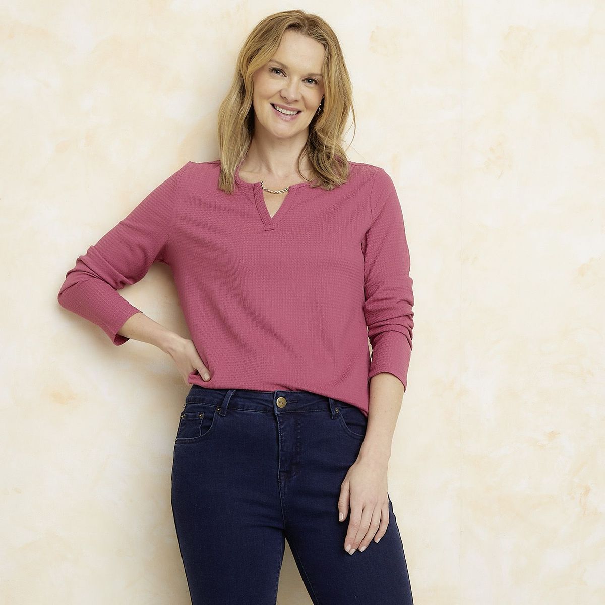 STEFANO COCCI - Polo Manga Larga Casual Mujer Stefano Cocci