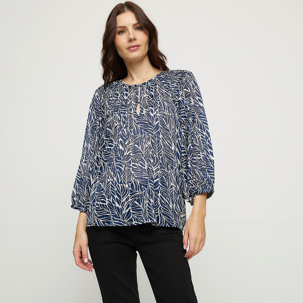 STEFANO COCCI - Blusa Manga Larga Casual Mujer Stefano Cocci