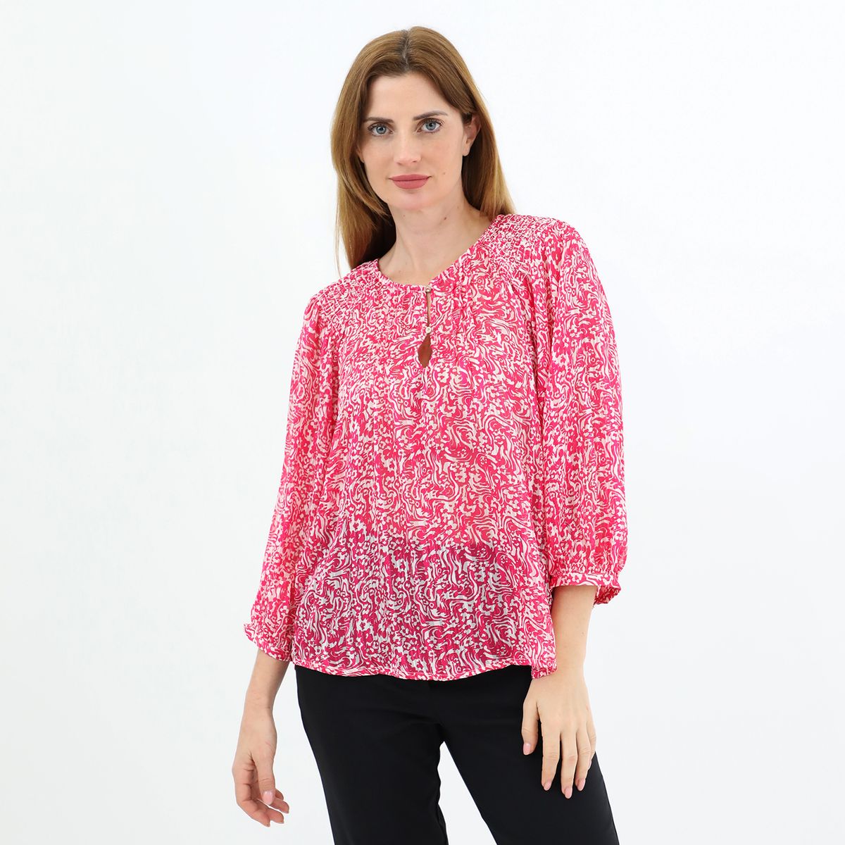 STEFANO COCCI - Blusa Manga Larga Casual Mujer Stefano Cocci