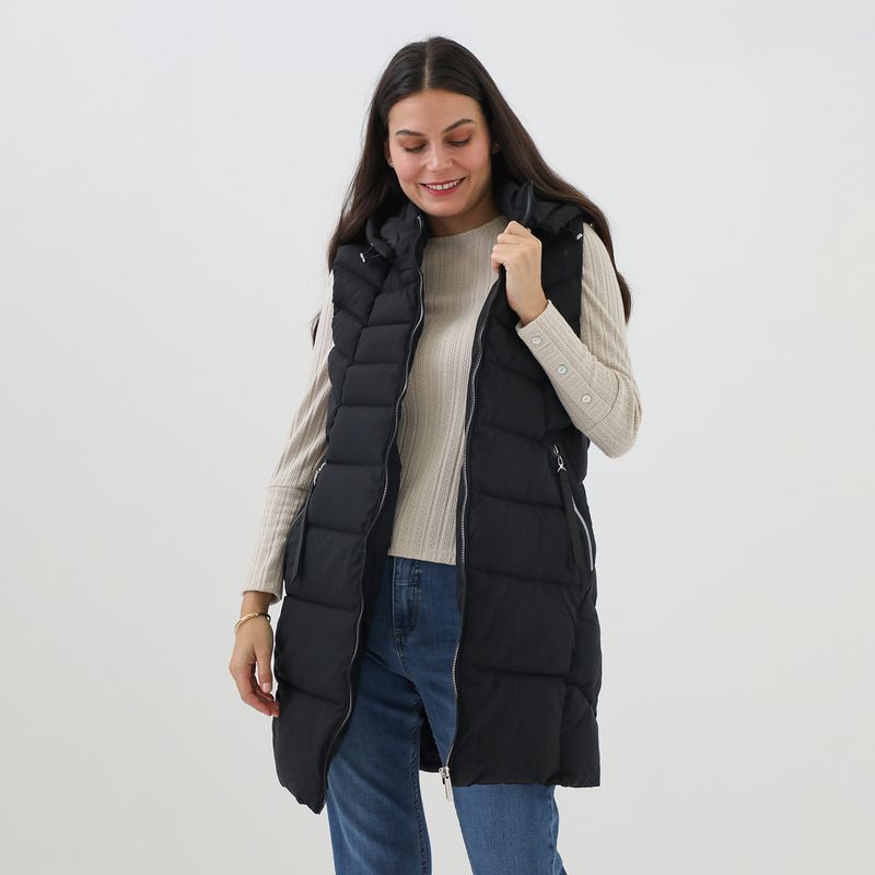 NEWPORT - Chaleco Largo Mujer Newport