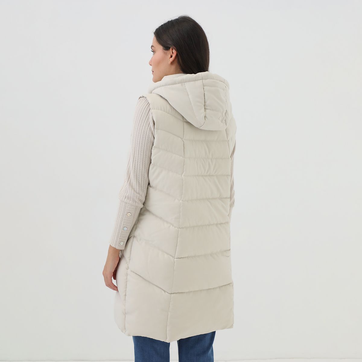 NEWPORT - Chaleco Largo Mujer Newport