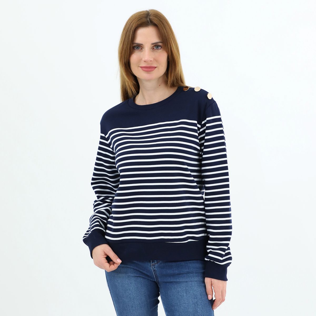 NEWPORT - Polera Algodón Mujer Newport