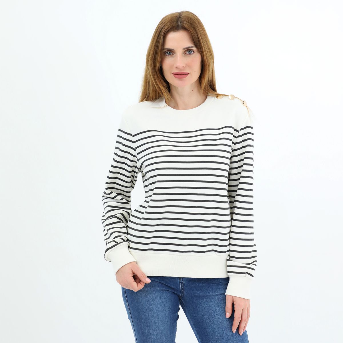 NEWPORT - Polera Algodón Mujer Newport