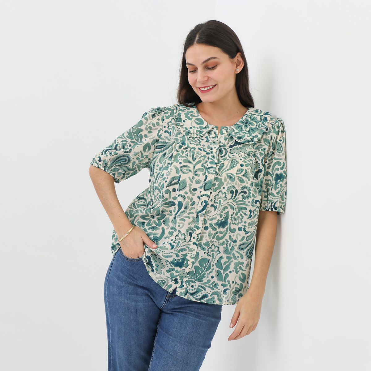 NEWPORT - Polera Algodón Mujer Newport