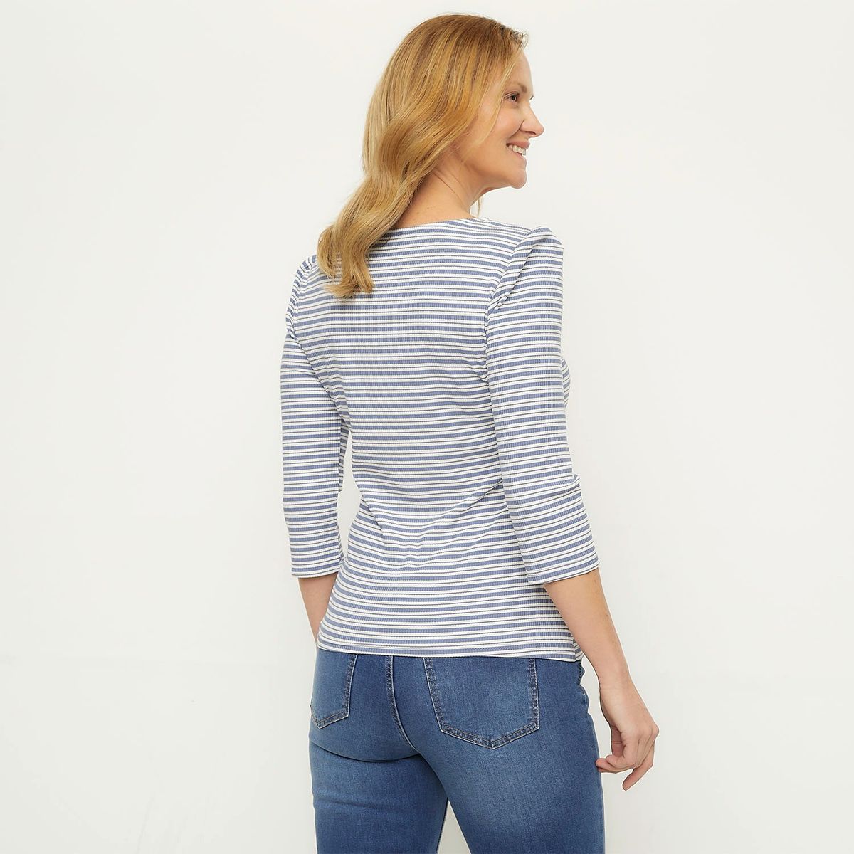 NEWPORT - Polo Manga Larga Casual Mujer Newport