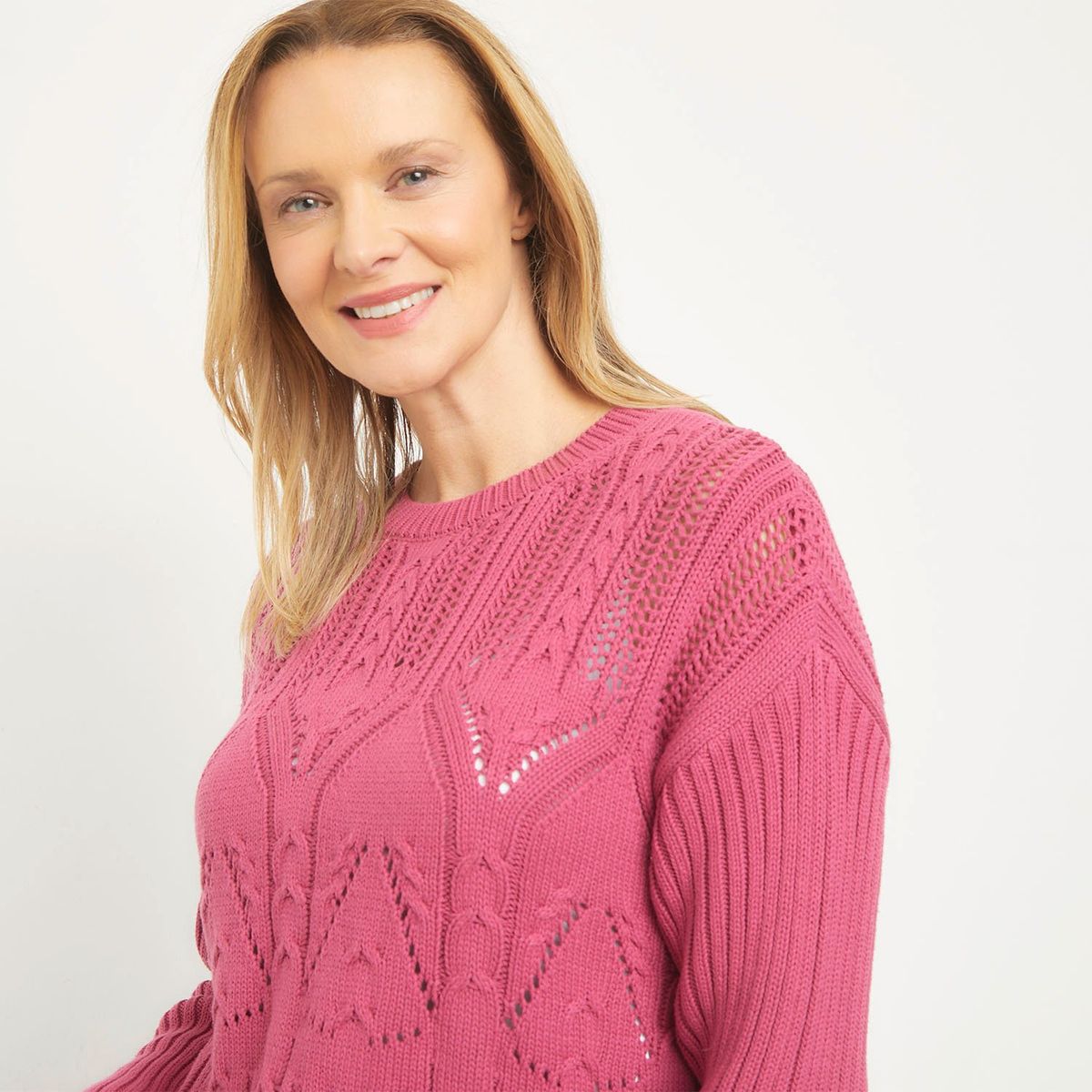 NEWPORT - Chompa 100% Algodón Mujer Newport