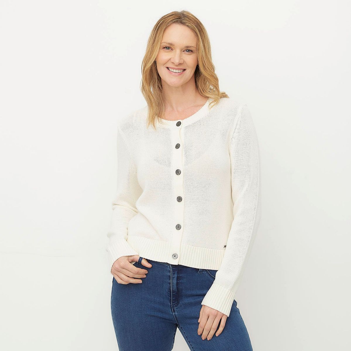 NEWPORT - Chompa 100% Algodón Mujer Newport