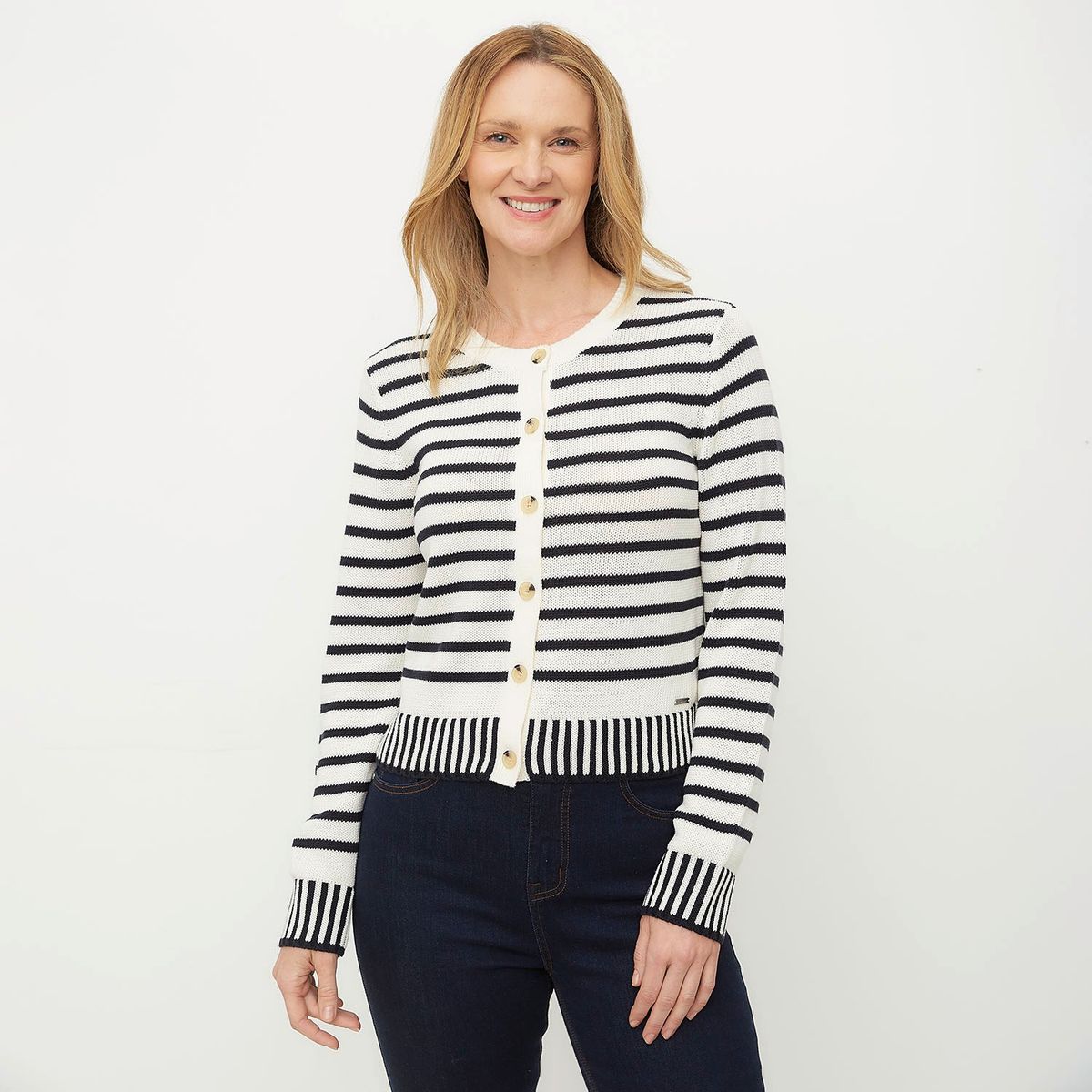 NEWPORT - Chompa 100% Algodón Mujer Newport