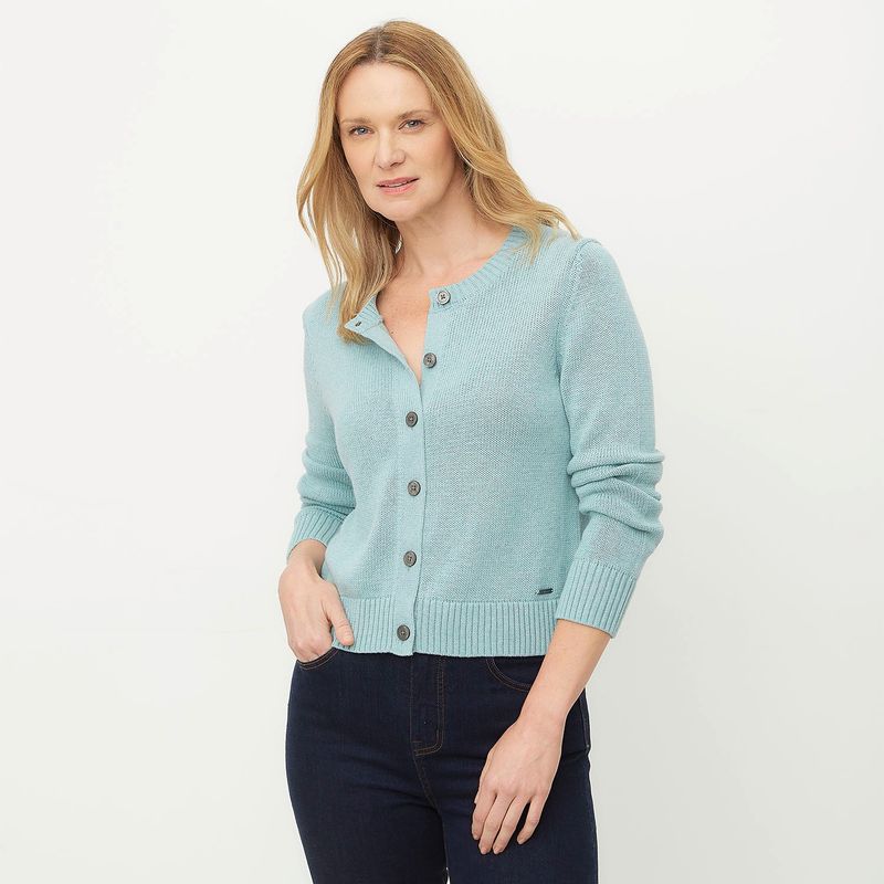 NEWPORT - Chompa 100% Algodón Mujer Newport