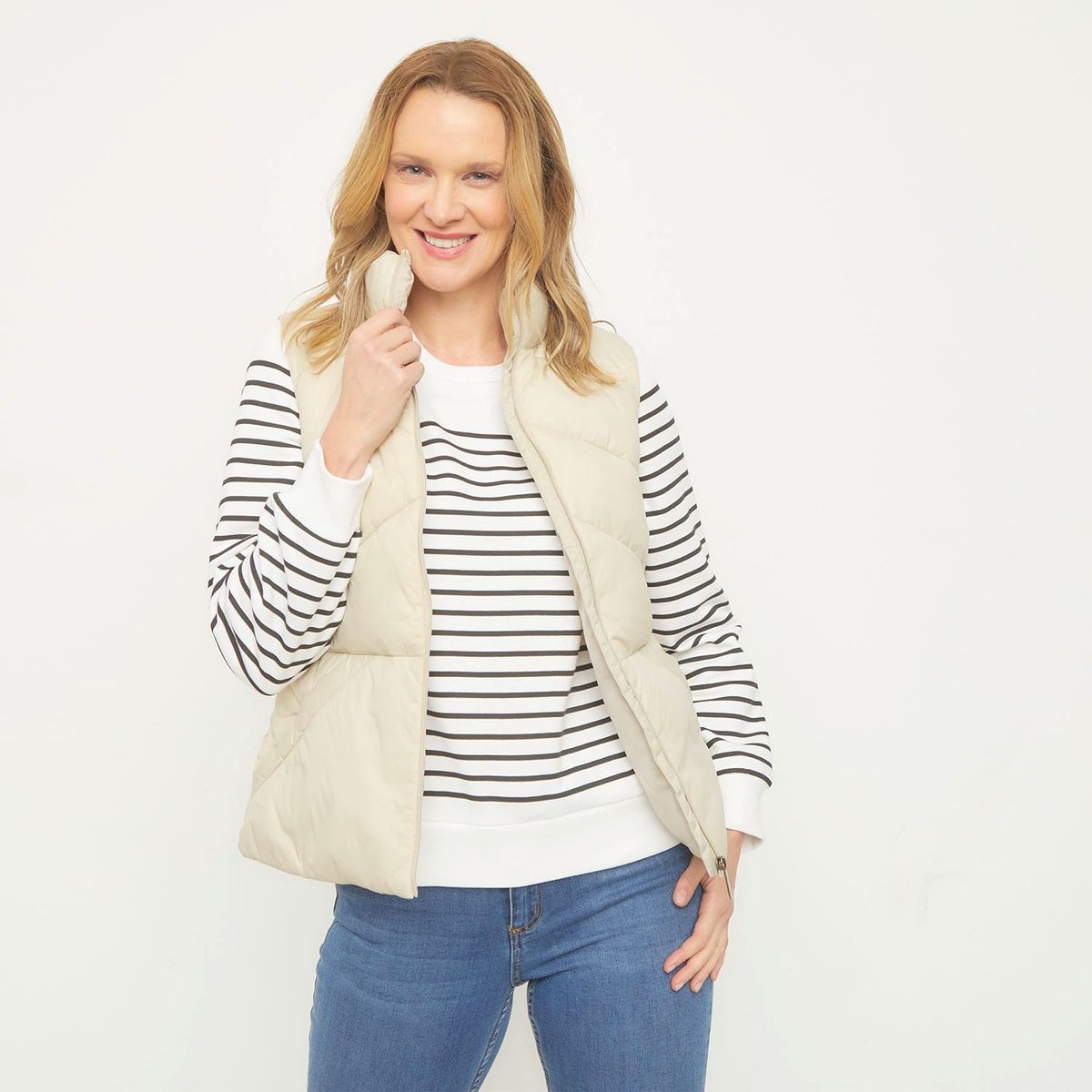 NEWPORT - Chaleco Casual Mujer Newport