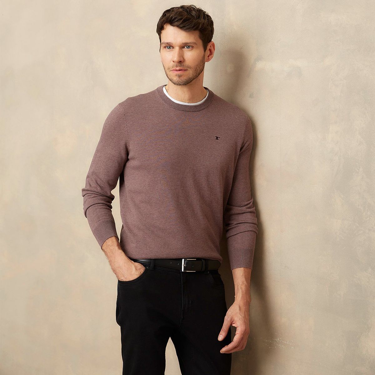 WOLF&HANK - Chompa Cuello Redondo Wolf&Hank Hombre