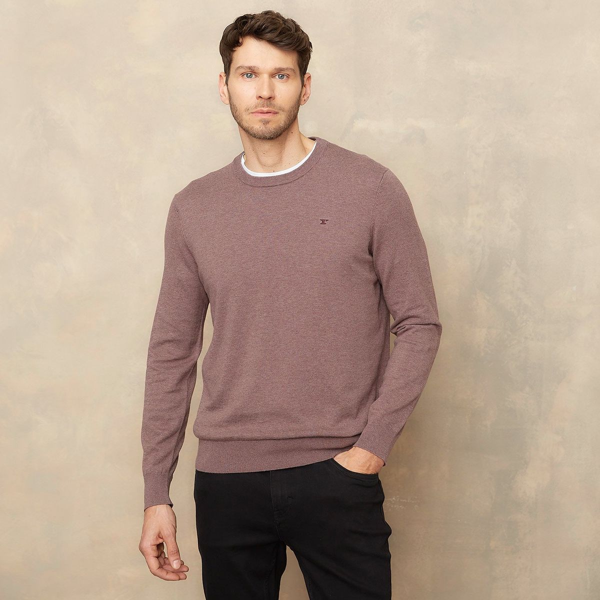 WOLF&HANK - Chompa Cuello Redondo Wolf&Hank Hombre