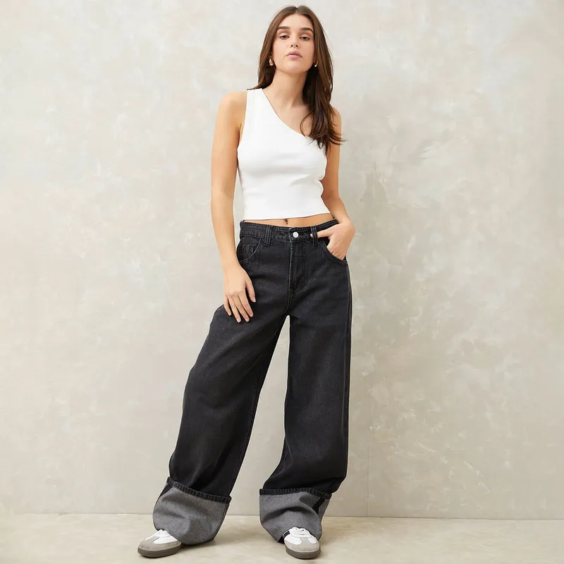 SYBILLA - Jean Wide Mujer Sybilla