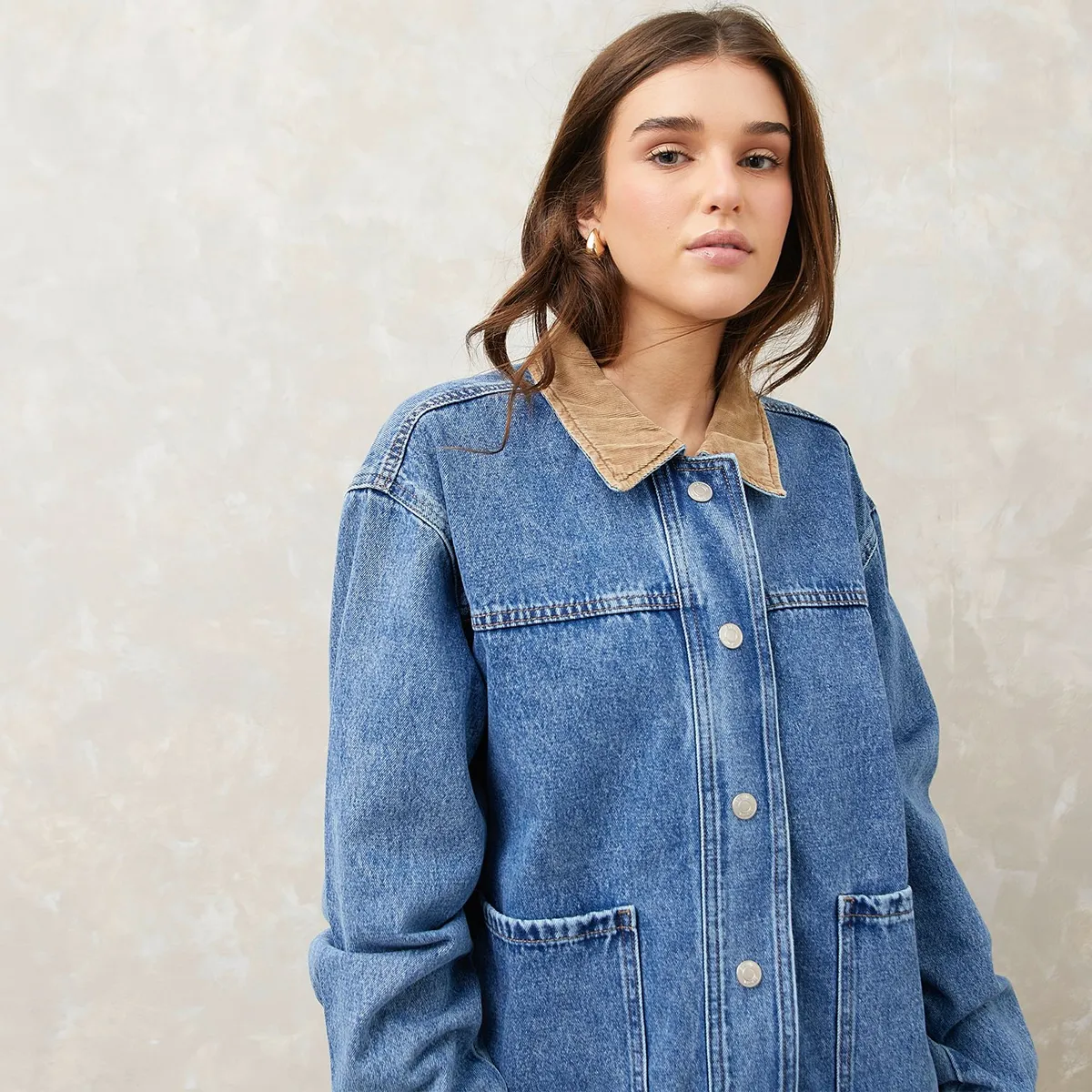 SYBILLA - Casaca Jean Mujer Sybilla