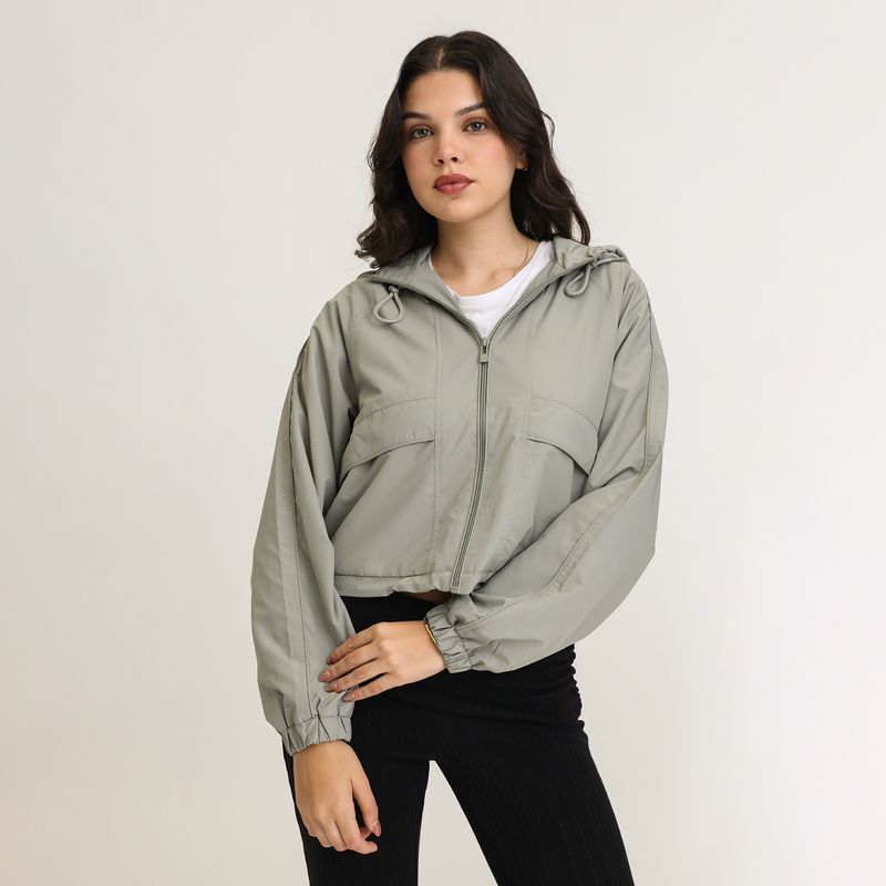 SYBILLA - Casaca Cortaviento Casual Mujer Sybilla