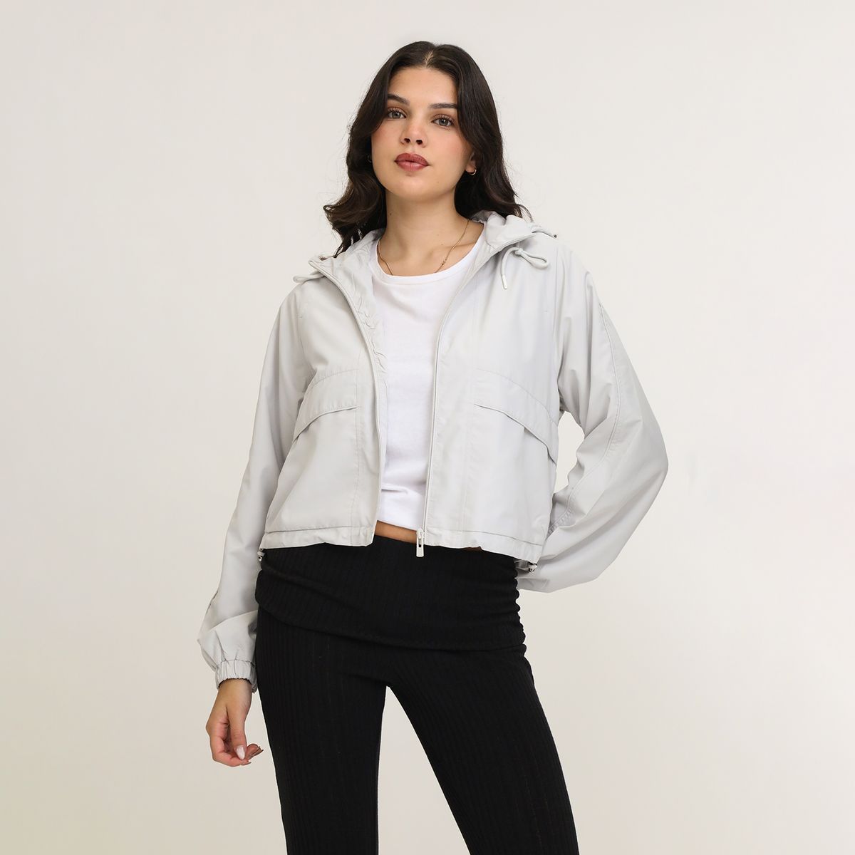 SYBILLA - Casaca Cortaviento Casual Mujer Sybilla