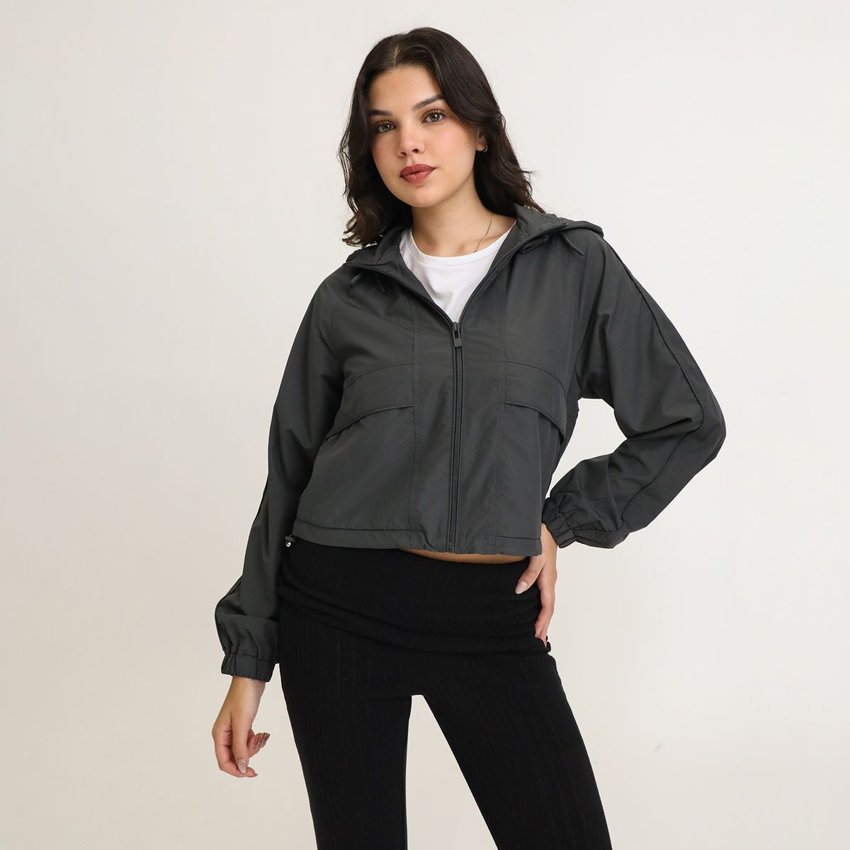 SYBILLA - Casaca Cortaviento Casual Mujer Sybilla