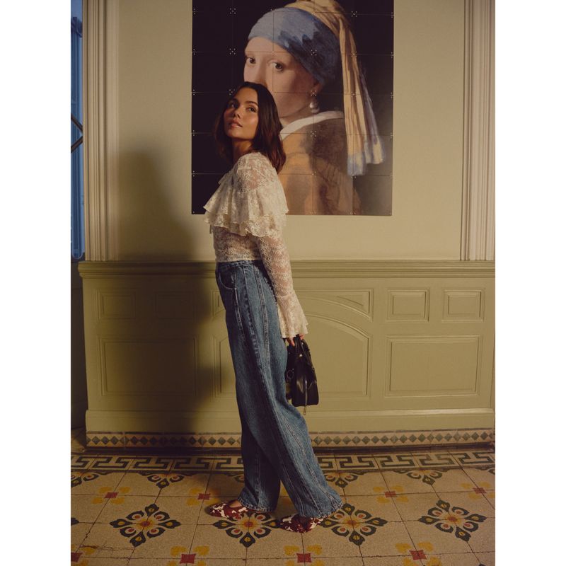 SYBILLA - Blusa Casual Mujer Sybilla